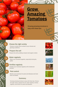 how to grow tomatoes